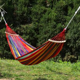 Breathable Hammock with Two Anti Roll Balance Beam