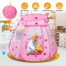 Kids Pop Up Game Tent Prince Princess Toddler Play Tent Indoor Outdoor Castle Game Play Tent Birthday Gift For Kids