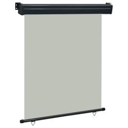 Balcony Side Awning 55.1"x98.4" Gray